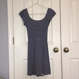 Striped T-shirt/Skater Dress